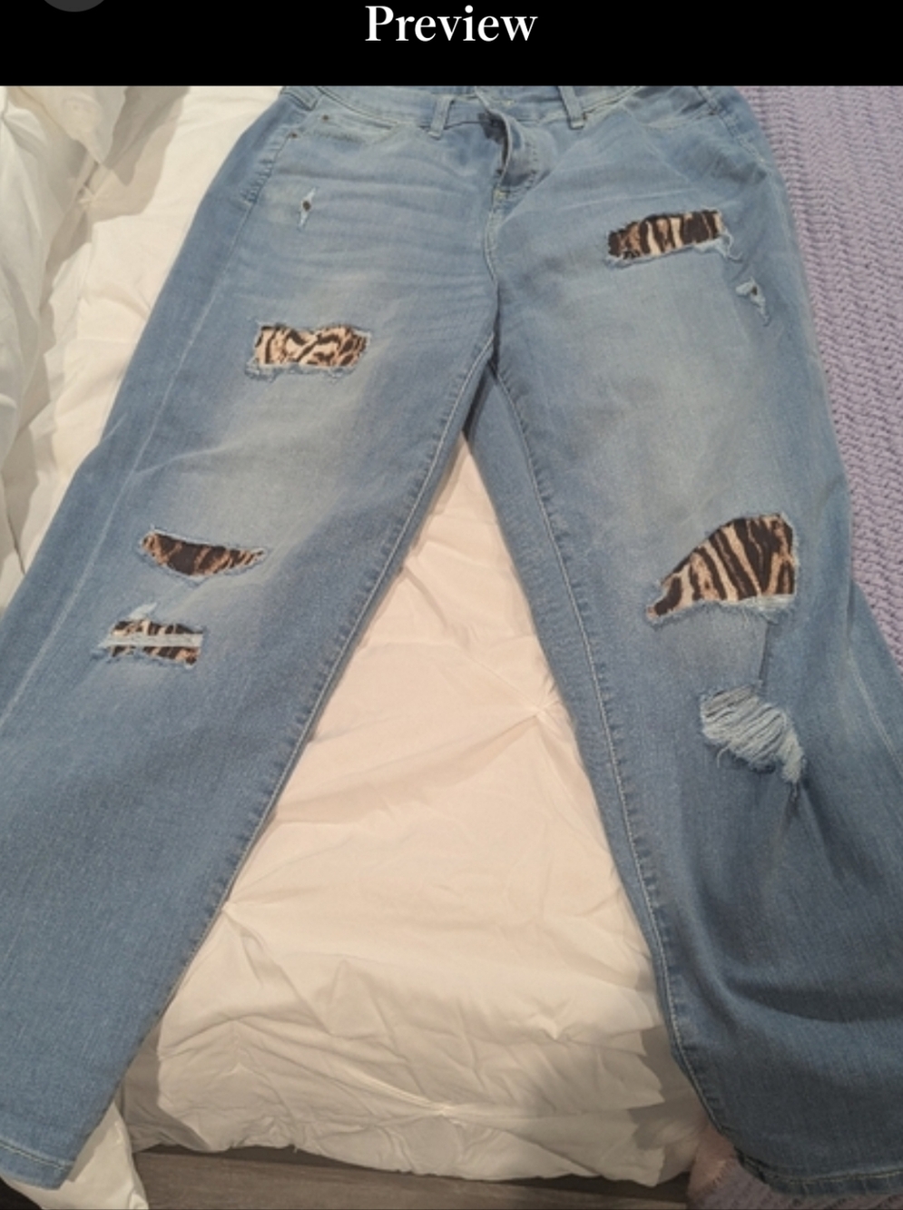 INC Women's Light Blue Jeans